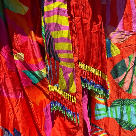 FARM RIO CHITA SCARF MINI DRESS - Picture 4 of 6